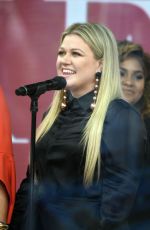 KELLY CLARKSON at Today Show in New York 02/26/2018