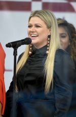 KELLY CLARKSON at Today Show in New York 02/26/2018