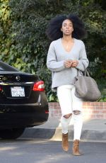 KELLY ROWLAND Out and About in Los Angeles 02/20/2018