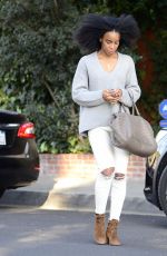 KELLY ROWLAND Out and About in Los Angeles 02/20/2018