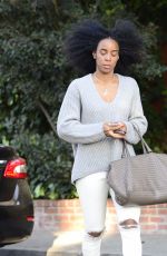 KELLY ROWLAND Out and About in Los Angeles 02/20/2018