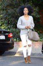 KELLY ROWLAND Out and About in Los Angeles 02/20/2018