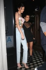KENDALL JENNER and KOURTNEY KARDASHIAN at Craig