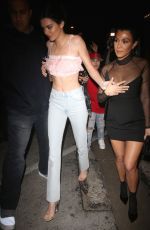 KENDALL JENNER and KOURTNEY KARDASHIAN at Craig