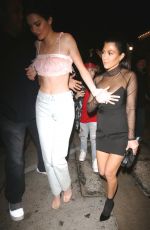 KENDALL JENNER and KOURTNEY KARDASHIAN at Craig