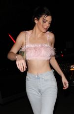 KENDALL JENNER at Avenue Nightclub in Los Angeles 02/18/2018