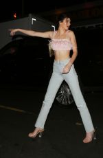 KENDALL JENNER at Avenue Nightclub in Los Angeles 02/18/2018