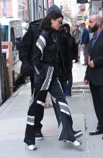 KENDALL JENNER Dressed by Adidas Out in New York 02/08/2018
