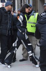 KENDALL JENNER Dressed by Adidas Out in New York 02/08/2018