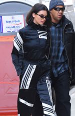 KENDALL JENNER Dressed by Adidas Out in New York 02/08/2018