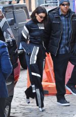 KENDALL JENNER Dressed by Adidas Out in New York 02/08/2018
