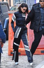 KENDALL JENNER Dressed by Adidas Out in New York 02/08/2018