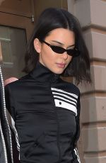 KENDALL JENNER Dressed by Adidas Out in New York 02/08/2018