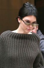 KENDALL JENNER Leaves Her Hotel in New York 02/09/2018