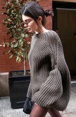 KENDALL JENNER Leaves Her Hotel in New York 02/09/2018