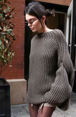 KENDALL JENNER Leaves Her Hotel in New York 02/09/2018