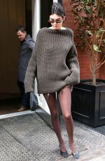 KENDALL JENNER Leaves Her Hotel in New York 02/09/2018