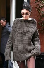 KENDALL JENNER Leaves Her Hotel in New York 02/09/2018