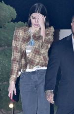 KENDALL JENNER Leaves Nobu in Malibu 02/05/2018