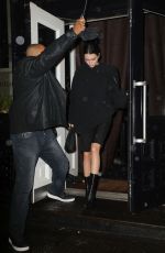 KENDALL JENNER Night Out in New York 02/10/2018