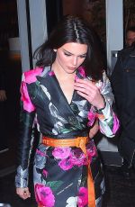 KENDALL JENNER Out and About in New York 02/11/2018