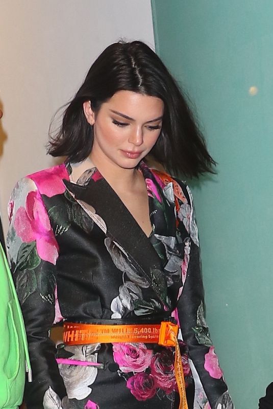 KENDALL JENNER Out and About in New York 02/11/2018