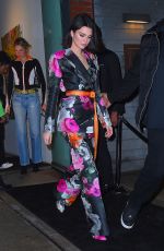 KENDALL JENNER Out and About in New York 02/11/2018