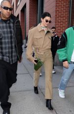 KENDALL JENNER Out at New York Fashion Week 02/08/2018