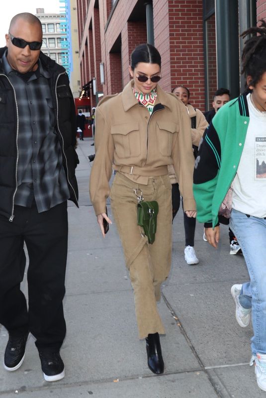 KENDALL JENNER Out at New York Fashion Week 02/08/2018