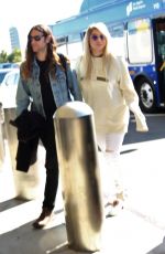 KESHA SEBERT and Brad Ashenfelter at LAX Airport in Los Angeles 02/19/2018