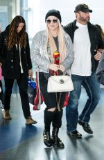 KESHA SEBERT at JFK Airport in New York 02/14/2018