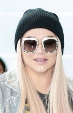KESHA SEBERT at JFK Airport in New York 02/14/2018