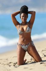 KEYLA MCNEELY in Bikini at a Beach in Malibu 02/24/2018