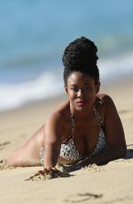 KEYLA MCNEELY in Bikini at a Beach in Malibu 02/24/2018