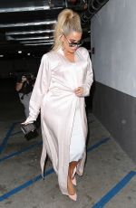 KHLOE KARDASHIAN Arrives at Catch LA in West Hollywood 02/07/2018