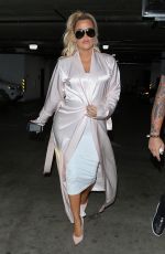 KHLOE KARDASHIAN Arrives at Catch LA in West Hollywood 02/07/2018