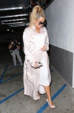 KHLOE KARDASHIAN Arrives at Catch LA in West Hollywood 02/07/2018