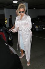 KHLOE KARDASHIAN Arrives at Catch LA in West Hollywood 02/07/2018
