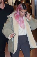 KIM and KOURTNEY KARDASHIAN at Haneda International Airport 02/26/2018