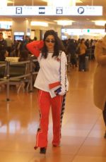 KIM and KOURTNEY KARDASHIAN at Haneda International Airport 02/26/2018