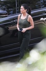 KIM and KOURTNEY KARDASHIAN Filming Out in Malibu 02/01/2018