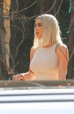 KIM and KOURTNEY KARDASHIAN Filming Out in Malibu 02/01/2018