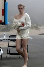 KIM BASINGER and IRELAND BALDWIN on the Set of a Photoshoot in Malibu 02/09/2018