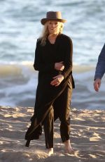 KIM BASINGER and IRELAND BALDWIN on the Set of a Photoshoot in Malibu 02/09/2018