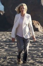 KIM BASINGER and IRELAND BALDWIN on the Set of a Photoshoot in Malibu 02/09/2018