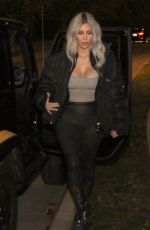 KIM KARDASHIAN Night Out in New York 02/12/2018