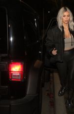 KIM KARDASHIAN Night Out in New York 02/12/2018