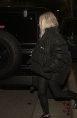 KIM KARDASHIAN Night Out in New York 02/12/2018