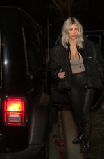 KIM KARDASHIAN Night Out in New York 02/12/2018