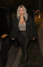 KIM KARDASHIAN Night Out in New York 02/12/2018